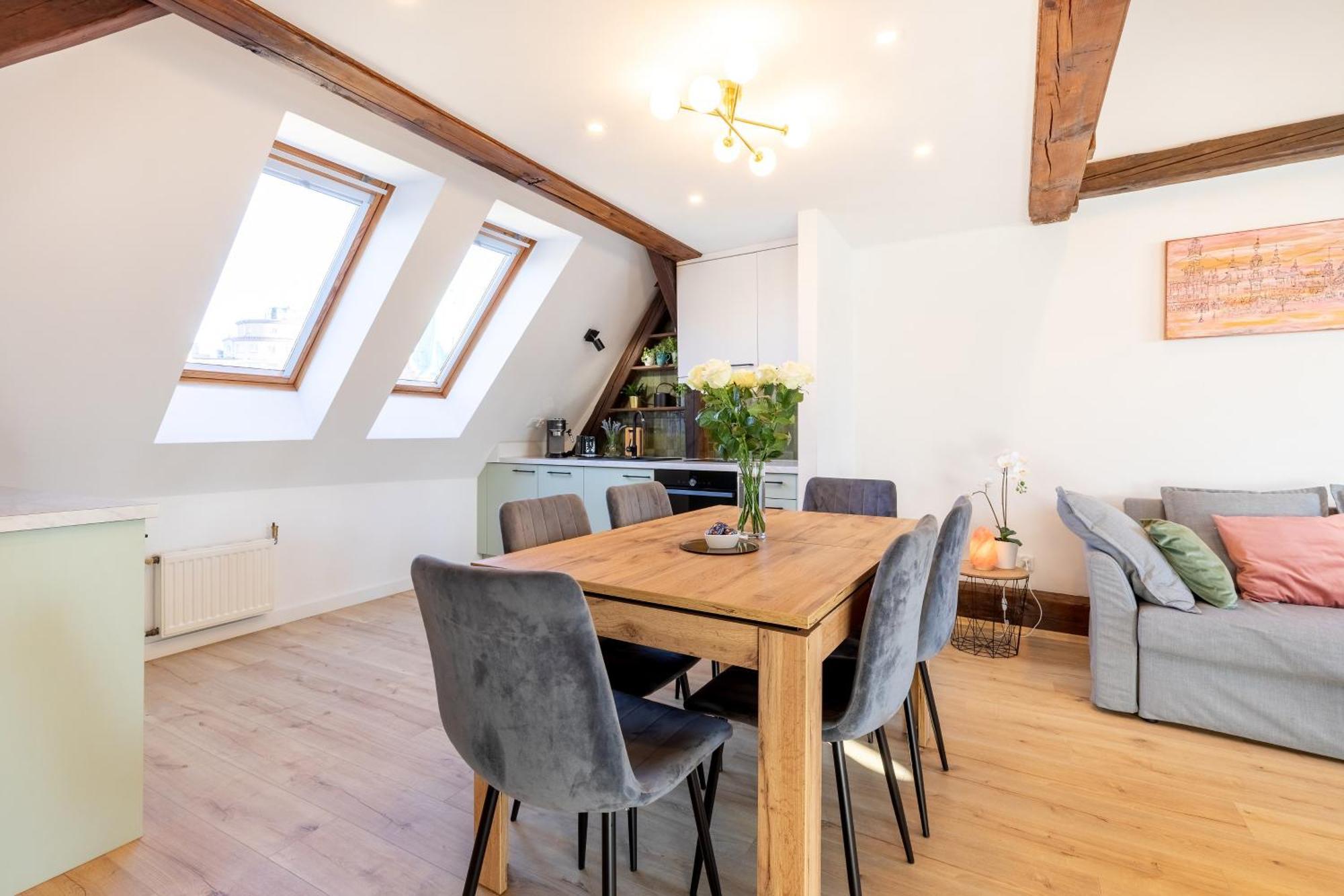 Apartment With Entresol Old Town Krakau Exterior foto